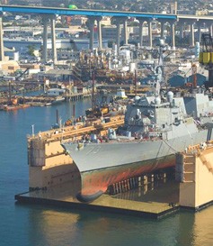 輕小型機械在造船廠工業(yè)制造車間的使用